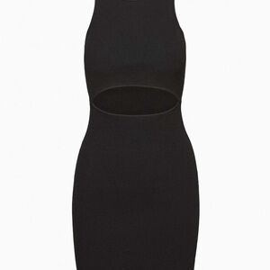 Wilfred Cutout knit tank Mini Dress
